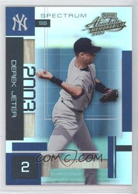 2003 Playoff Absolute Memorabilia - [Base] - Spectrum #5 - Derek Jeter /100