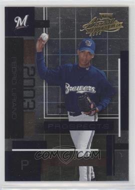 2003 Playoff Absolute Memorabilia - [Base] #162 - Pedro Liriano /1500