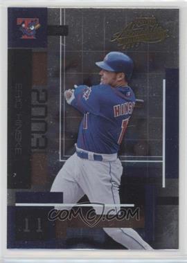 2003 Playoff Absolute Memorabilia - [Base] #54 - Eric Hinske