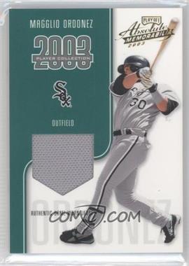 2003 Playoff Absolute Memorabilia - Player Collection - Gold #_MAOR.2 - Magglio Ordonez (Jersey) /25