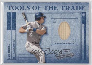 2003 Playoff Absolute Memorabilia - Tools of the Trade - Materials #TT-68 - Mark Teixeira /250