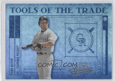 2003 Playoff Absolute Memorabilia - Tools of the Trade - Spectrum #TT-18 - Todd Helton /100