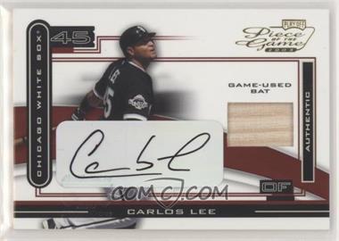 2003 Playoff Piece of the Game - [Base] - Autographs #POG-22 - Carlos Lee
