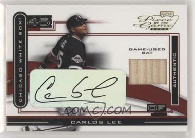 2003 Playoff Piece of the Game - [Base] - Autographs #POG-22 - Carlos Lee