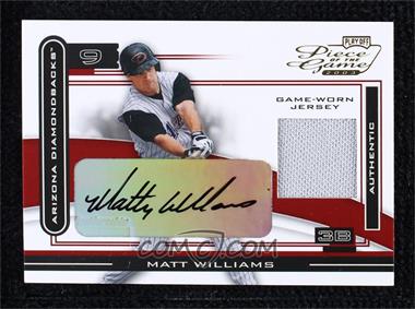 2003 Playoff Piece of the Game - [Base] - Autographs #POG-64 - Matt Williams