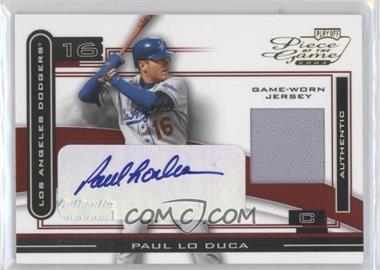 2003 Playoff Piece of the Game - [Base] - Autographs #POG-73 - Paul Lo Duca