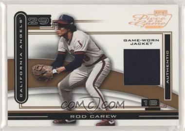 2003 Playoff Piece of the Game - [Base] - Bronze #POG-39 - Rod Carew /150