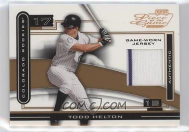 2003 Playoff Piece of the Game - [Base] - Bronze #POG-94 - Todd Helton /150