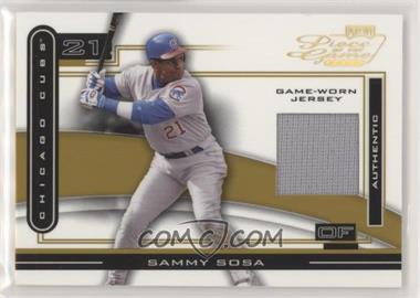 2003 Playoff Piece of the Game - [Base] - Gold #POG-88 - Sammy Sosa /50