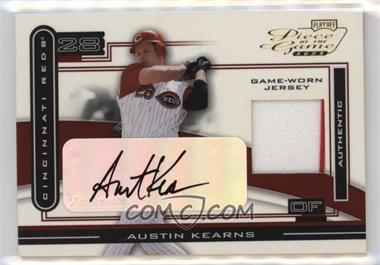 2003 Playoff Piece of the Game - [Base] - Prime Autographs #POG-14 - Austin Kearns /25