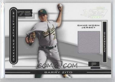 2003 Playoff Piece of the Game - [Base] - Silver #POG-16 - Barry Zito /75