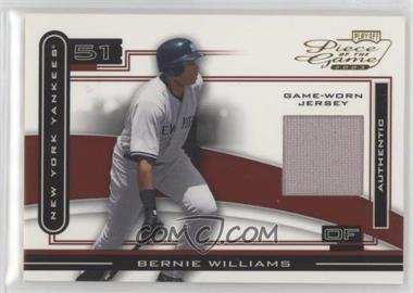 2003 Playoff Piece of the Game - [Base] #POG-17.2 - Bernie Williams (Jersey)