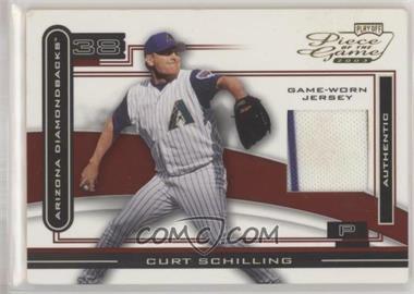 2003 Playoff Piece of the Game - [Base] #POG-27 - Curt Schilling [Good to VG‑EX]