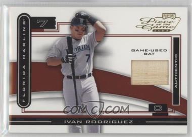 2003 Playoff Piece of the Game - [Base] #POG-41.2 - Ivan Rodriguez (Bat)