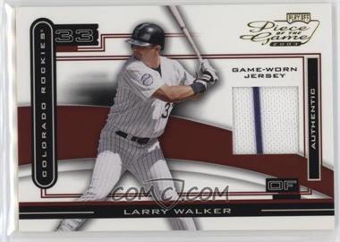 2003 Playoff Piece of the Game - [Base] #POG-59.1 - Larry Walker (Jersey)