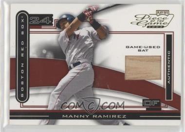 2003 Playoff Piece of the Game - [Base] #POG-61.2 - Manny Ramirez (Bat) /200