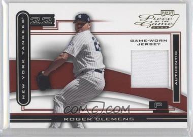 2003 Playoff Piece of the Game - [Base] #POG-82 - Roger Clemens