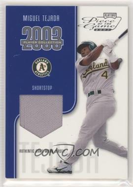 2003 Playoff Piece of the Game - Player Collection #_MITE - Miguel Tejada /100