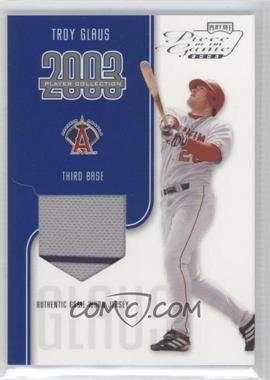 2003 Playoff Piece of the Game - Player Collection #_TRGL - Troy Glaus /100