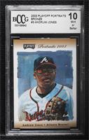 Andruw Jones [BCCG 10 Mint or Better] #/100