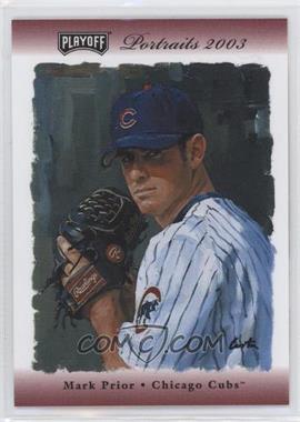 2003 Playoff Portraits - [Base] - National Convention Red #47 - Mark Prior