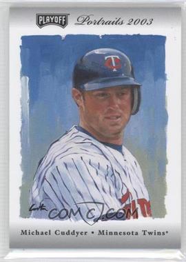 2003 Playoff Portraits - [Base] - Silver Combo Materials #128 - Michael Cuddyer /25