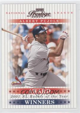 2003 Playoff Prestige - Award Winners #AW-13 - Albert Pujols /2001