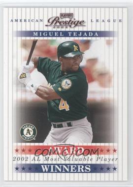 2003 Playoff Prestige - Award Winners #AW-8 - Miguel Tejada /2002