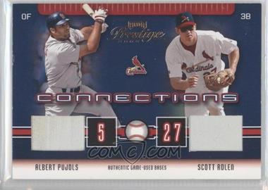 2003 Playoff Prestige - Connections - Materials #C-59 - Albert Pujols, Scott Rolen /400