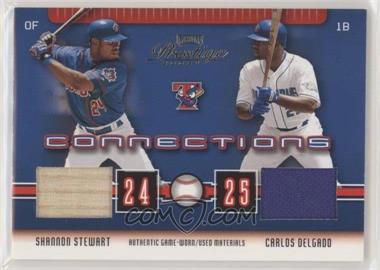 2003 Playoff Prestige - Connections - Materials #C-68 - Shannon Stewart, Carlos Delgado /400