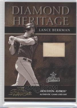 2003 Playoff Prestige - Diamond Heritage - Materials #DH-20 - Lance Berkman /100