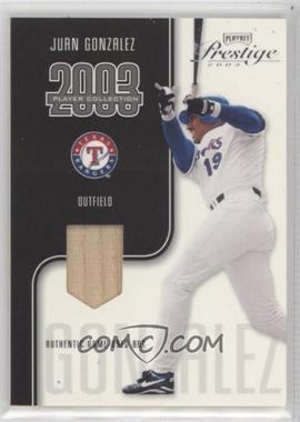2003 Playoff Prestige - Player Collection Materials #_JUGO.1 - Juan Gonzalez (Texas Rangers) /325