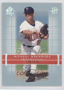 2003 SP Authentic - [Base] #227 - Mike Nakamura /699