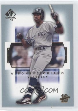 2003 SP Authentic - [Base] #42 - Alfonso Soriano