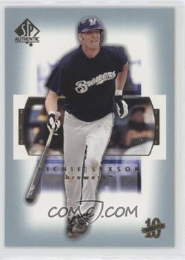 2003 SP Authentic - [Base] #51 - Richie Sexson