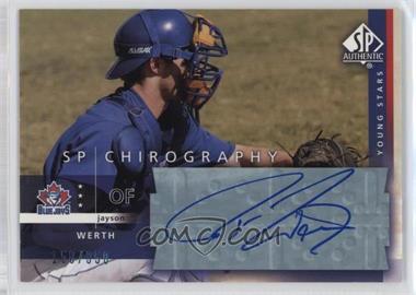 2003 SP Authentic - Chirography Young Stars #WE1 - Jayson Werth /350