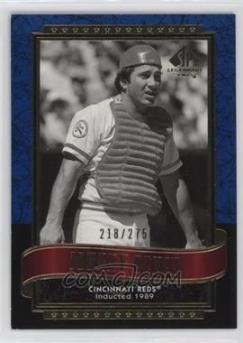 2003 SP Legendary Cuts - [Base] - Blue #67 - Johnny Bench /275