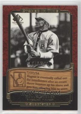 2003 SP Legendary Cuts - Etched in Time - Gold 300 #ET-HW - Honus Wagner /300