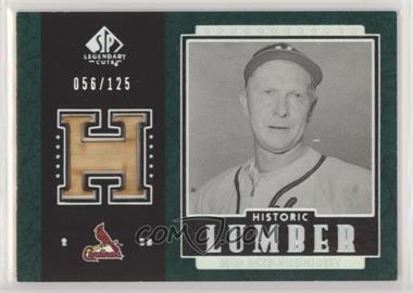 2003 SP Legendary Cuts - Historic Lumber #B-RS - Red Schoendienst /125 [EX to NM]