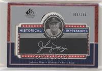 Johnny Mize #/250