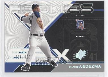 2003 SPx - [Base] #130 - Wil Ledezma /999