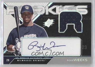 2003 SPx - [Base] #385 - Rickie Weeks /355