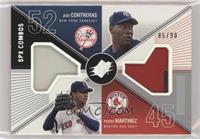 Jose Contreras, Pedro Martinez #/90