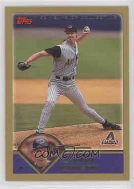 2003 Topps - [Base] - Gold #380 - Randy Johnson /2003