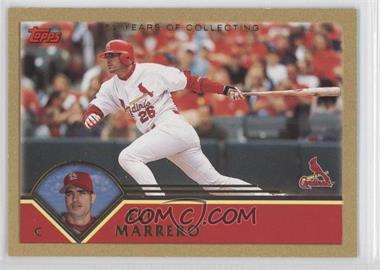 2003 Topps - [Base] - Gold #394 - Eli Marrero /2003