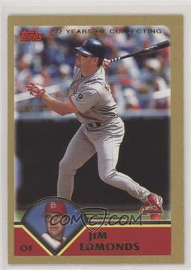 2003 Topps - [Base] - Gold #461 - Jim Edmonds /2003