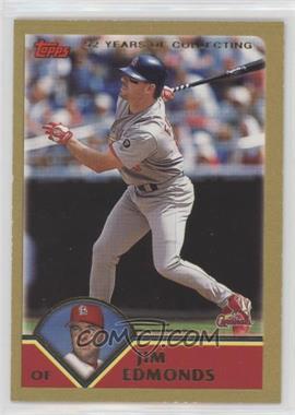 2003 Topps - [Base] - Gold #461 - Jim Edmonds /2003