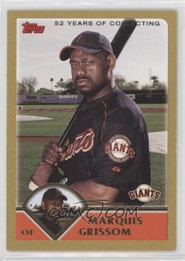 2003 Topps - [Base] - Gold #526 - Marquis Grissom /2003