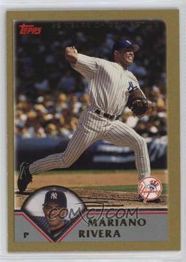 2003 Topps - [Base] - Gold #548 - Mariano Rivera /2003