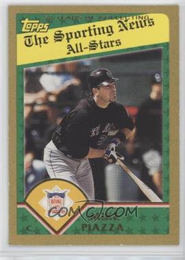 2003 Topps - [Base] - Gold #716 - Sporting News All-Stars - Mike Piazza /2003